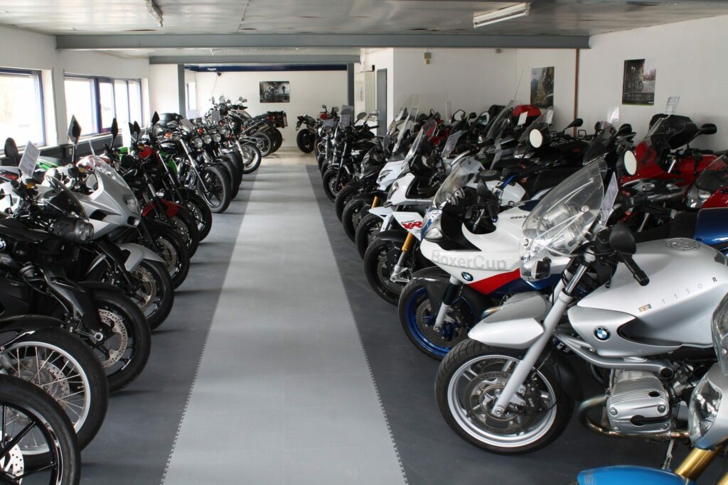 Concesionario de motocicletas, Alemania