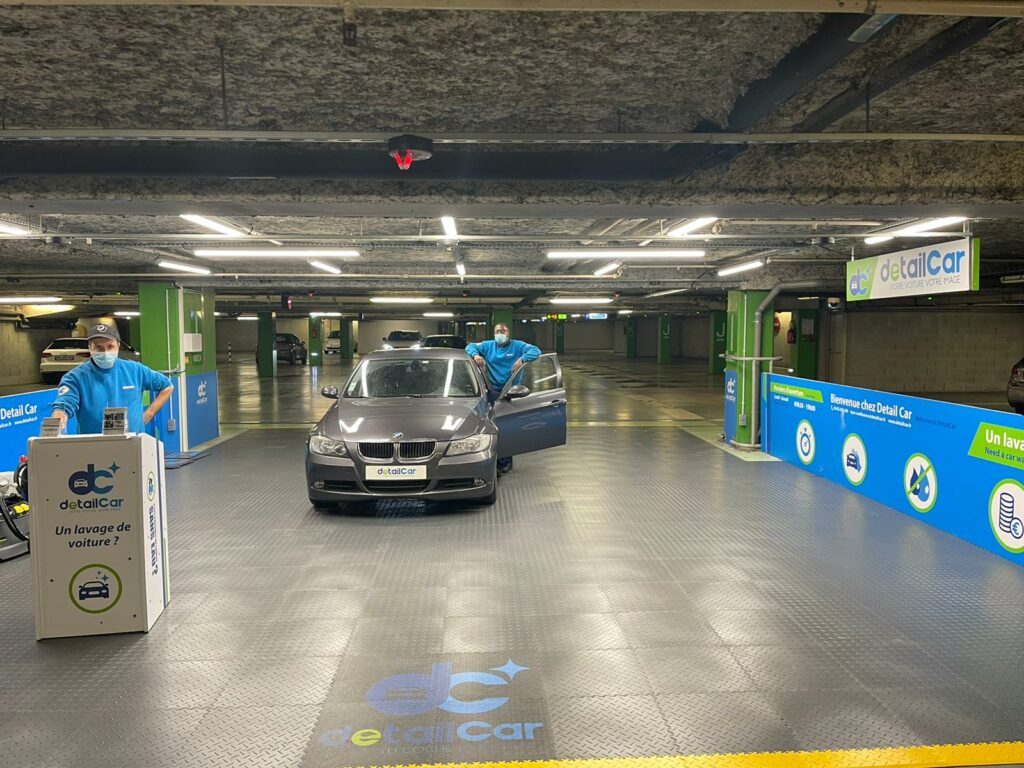 Punto de lavado de coches, Francia