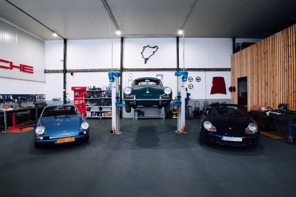 Agencia de servicio Porsche y taller de restauración, Eslovaquia