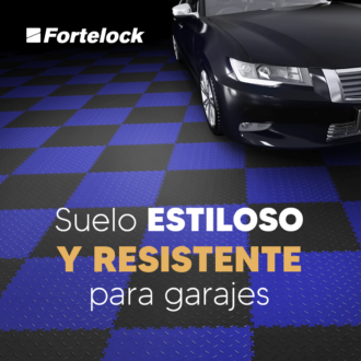 Baldosas de PVC Fortelock – el suelo ideal para garajes